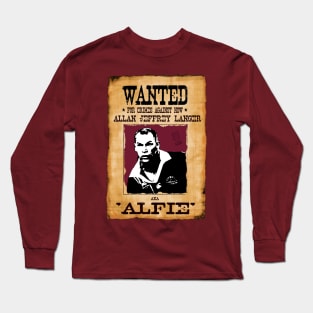 State of Origin - QUEENSLAND - Wanted Poster- ALLAN LANGER Long Sleeve T-Shirt